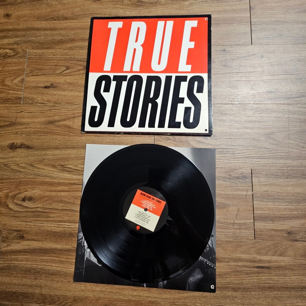 Talking Heads – True Stories Sire Records 1986 25512-1 Vinyl LP PROMO EX EX/EX